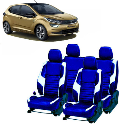 AutoSafe PU Leather Car Seat Cover For Tata Altroz(5 Seater, 2 Back Seat Head Rests)