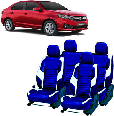 JMDi PU Leather Car Seat Cover For Honda Amaze(Detachable Head Rest, Mono Back Seat, 5 Seater, 2 Back Seat Head Rests)