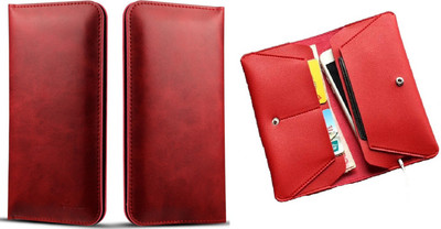 WHITBULL Pouch for ZTE Blade V30 Vita / ZTE Axon 30 5G(Red, Flexible)