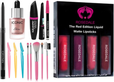 Crynn Smudge Proof Waterproof Kajal(17 Items in the set)
