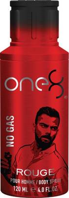 one8 by Virat Kohli No Gas Rouge Deodorant 120 ml - Men Perfume Body Spray  -  For Men