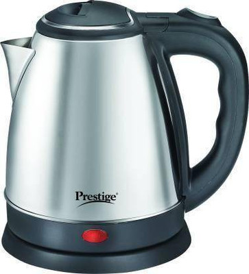 Prestige Automatic 1500W Electric Kettle(1.5 L, Silver, Black)