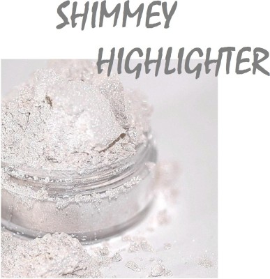 THTC Professional Best Quality Face and Body Shimmer Combo (White Coin)  Highlighter(White)