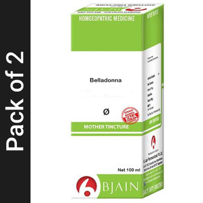 Bjain Belladonna Q Mother Tincture(2 x 100 ml)