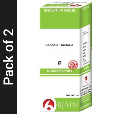 Bjain Baptisia Tinctoria Q Mother Tincture(2 x 100 ml)