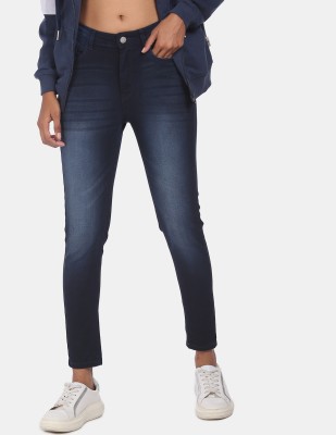 FLYING MACHINE Skinny Women Blue Jeans