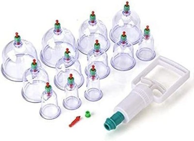 DITCAFOS Cups Nese Cupping Kit Pull Hijama Cups Nese Cupping Kit Pull Out a Vacuum Apparatus Therapy Relax Massagers Curve Suction Pumps Massager(White)