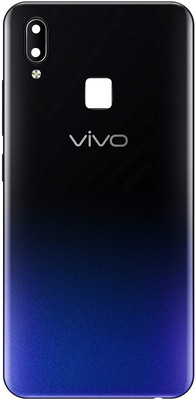 krazeever Vivo Y93 Black Back Panel(Black)