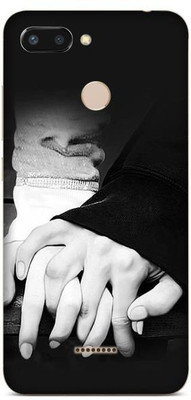 aadia Mi Redmi 6 Mobile Skin(Black, White)