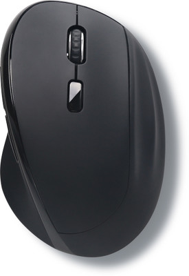 Live Tech Art Vertical Wireless Optical  Gaming Mouse  with Bluetooth(2.4GHz Wireless, Black)