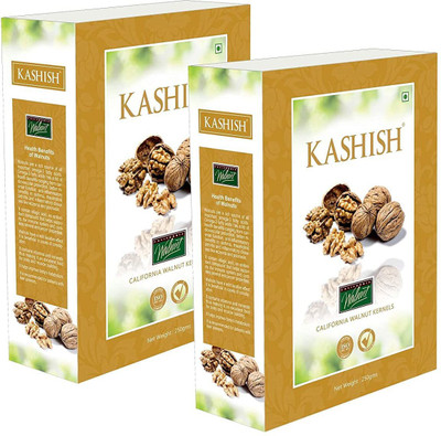 Kashish GOLD CALIFORNIA Walnut Kernels, Walnut without Shell/Akhrot Giri 500GM Walnuts(2 x 250 g)