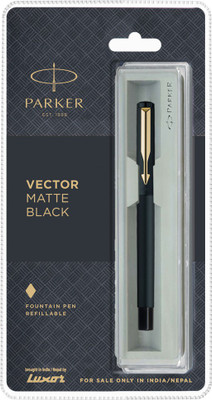 PARKER Vector Matte Black Fountain Pen PARKER Vector Matte Black Fountain Pen