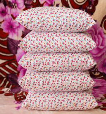 SANJU BROTHER Microfibre Floral Sleeping Pillow Pack of 5(Multicolor)