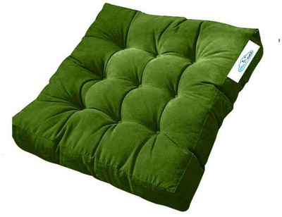 Next Go Microfibre Solid Floor Cushion Pack of 1(Green)