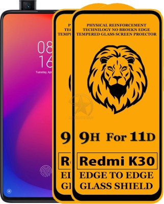 SEVEN7STAR Edge To Edge Tempered Glass for Mi Redmi K30(Pack of 2)