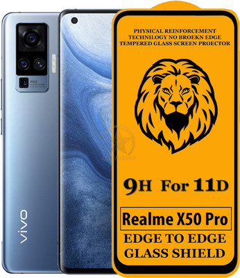 SEVEN7STAR Edge To Edge Tempered Glass for Realme X50 Pro(Pack of 1)