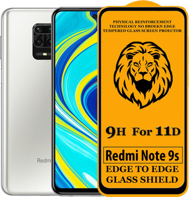 SEVEN7STAR Edge To Edge Tempered Glass for Mi Redmi Note 9S(Pack of 1)