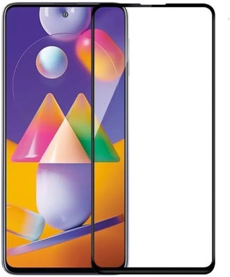 Express Buy Edge To Edge Tempered Glass for Samsung Galaxy M31S(Pack of 1)
