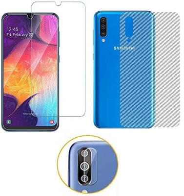 NEMIZI Front and Back Tempered Glass for Samsung A70, Samsung A70s(Pack of 2)