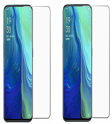 NIMMIKA ENTERPRISES Tempered Glass Guard for Oppo Reno2 F(Pack of 2)