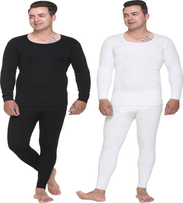 Warm-zone Full Sleeve Thermal Men Top - Pyjama Set Thermal