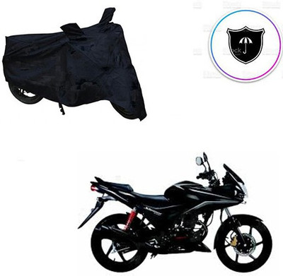 Feel heaven Two Wheeler Cover for Honda(CBF Stunner, Black)