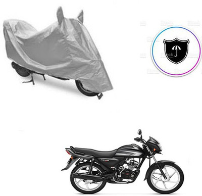 Atulit enterprises Two Wheeler Cover for Honda(CD, Silver)