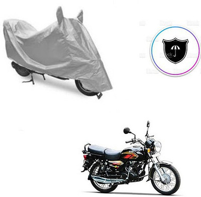 Atulit enterprises Two Wheeler Cover for TVS(Max 4R, Silver)