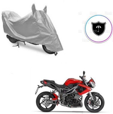 Atulit enterprises Two Wheeler Cover for DSK Benelli(TNT R, Silver)