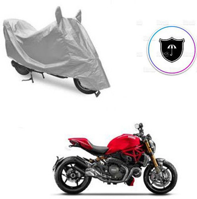 Atulit enterprises Two Wheeler Cover for Ducati(Monster 795, Silver)