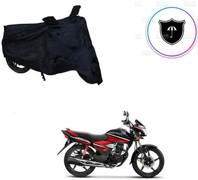 Feel heaven Two Wheeler Cover for Honda(CB Shine, Black)