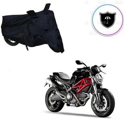 Feel heaven Two Wheeler Cover for Ducati(Monster 796 S2R, Black)