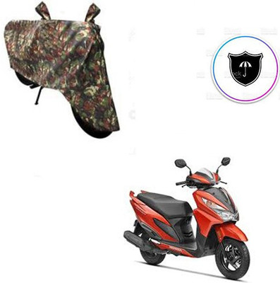 Feel heaven Two Wheeler Cover for Honda(Grazia, Multicolor)