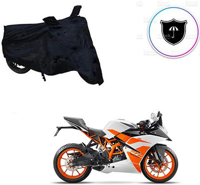 Feel heaven Two Wheeler Cover for KTM(Duke 200, Black)