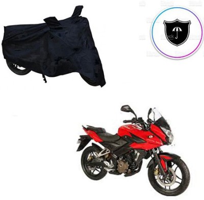 Feel heaven Two Wheeler Cover for Bajaj(Pulsar AS 150, Black)