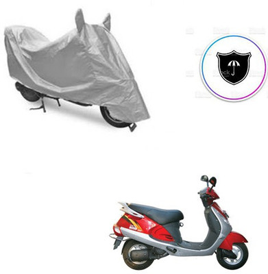 Atulit enterprises Two Wheeler Cover for Kinetic(Nova, Silver)