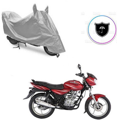 Atulit enterprises Two Wheeler Cover for Bajaj(Discover 125 DTS-i, Silver)