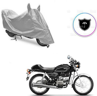 Atulit enterprises Two Wheeler Cover for Hero(Splendor Pro Classic, Silver)