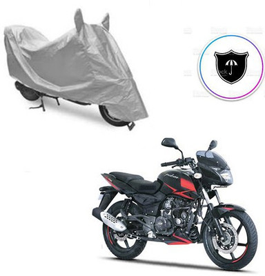Atulit enterprises Two Wheeler Cover for Bajaj(Pulsar 180 DTS-i, Silver)