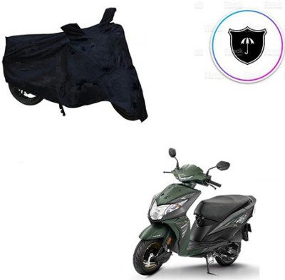 Feel heaven Two Wheeler Cover for Honda(Deo, Black)