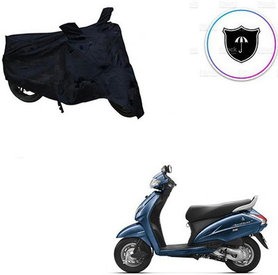 Feel heaven Two Wheeler Cover for Honda(Activa 3G, Black)