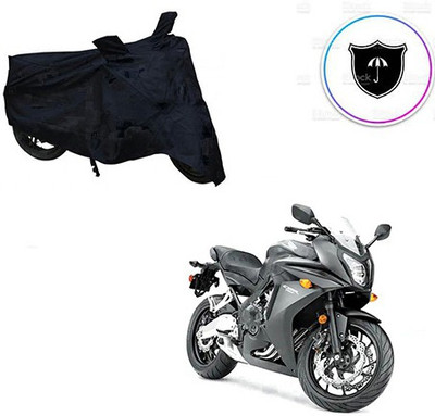 Feel heaven Two Wheeler Cover for Honda(CBR 650F, Black)