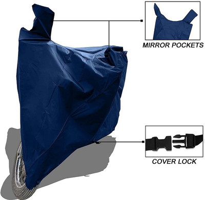 KEDIT Waterproof Two Wheeler Cover for Hero(Super Splendor, Blue)