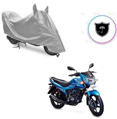 Atulit enterprises Two Wheeler Cover for TVS(Victor New, Silver)