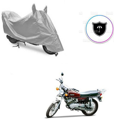 Atulit enterprises Two Wheeler Cover for Yamaha(RX 100, Silver)