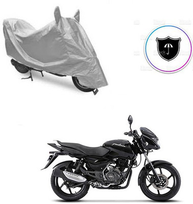 Feel heaven Two Wheeler Cover for Bajaj(Pulsar 150, Silver)