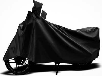 KEDIT Waterproof Two Wheeler Cover for Mahindra(Mojo UT 300, Black)