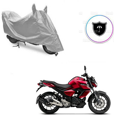 Atulit enterprises Two Wheeler Cover for Yamaha(FZ-S, Silver)