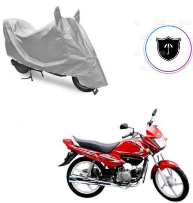 Atulit enterprises Two Wheeler Cover for Hero(Splendor NXG, Silver)