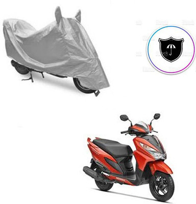 Atulit enterprises Two Wheeler Cover for Honda(Grazia, Silver)